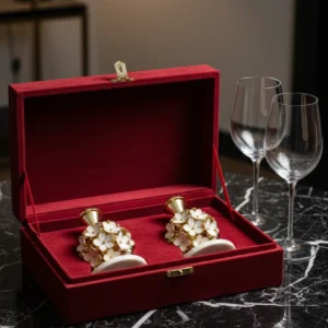 kısa mumluk şamdan