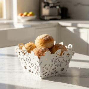 Ferforje beyaz ekmeklik