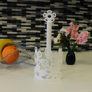 FERFOJE ÇİÇEKLİ HAVLULUK PAPER TOWEL HOLDER