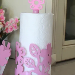 FERFOJE ÇİÇEKLİ HAVLULUK PAPER TOWEL HOLDER 3