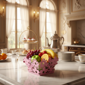 Ferforje Pembe Ekmeklik 1 (1)