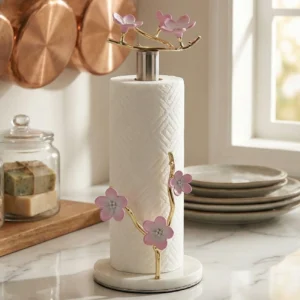 KİRAZ ÇİÇEGİ MERMER KAGIT HAVLULUK pembe (2)