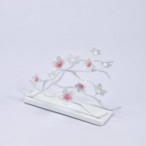 Kiraz Çiçeği Beyaz Dik Peçetelik