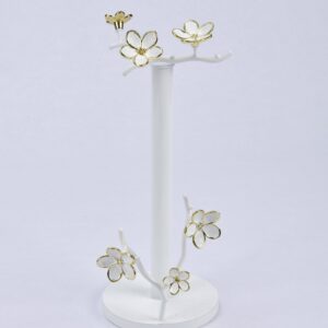 Kiraz çiçeği beyaz havluluk