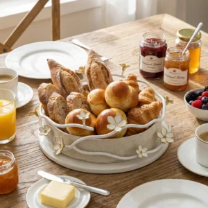 lüks şık ekmek sepeti