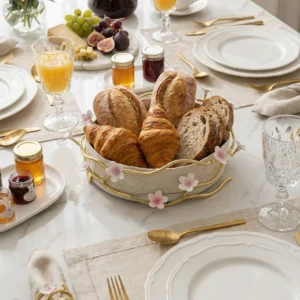 lüks şık ekmek sepeti