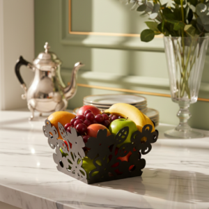 siyah ferforje ekmeklik