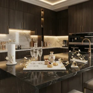 Alaylı Mermer mutfak ürünleri tepsi ekmeklik peçetelik