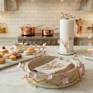 Alaylı Mermer mutfak ürünleri tepsi ekmeklik peçetelik (15)