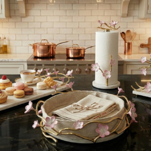 Alaylı Mermer mutfak ürünleri tepsi ekmeklik peçetelik (16)