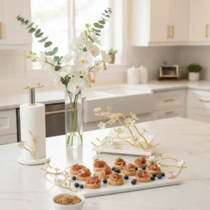 Alaylı Mermer mutfak ürünleri tepsi ekmeklik peçetelik (27)