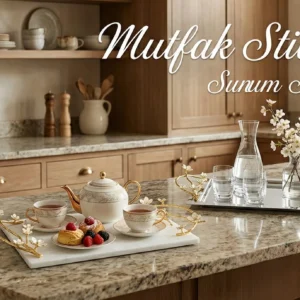 alaylı metal ve mermer luxury home collection