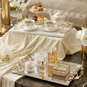 alaylı metal ve mermer luxury home collection