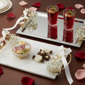 alaylı metal ve mermer luxury home collection