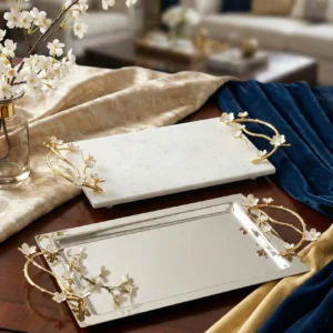 alaylı metal ve mermer luxury home collection