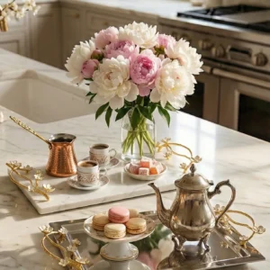 alaylı metal ve mermer luxury home collection (8)